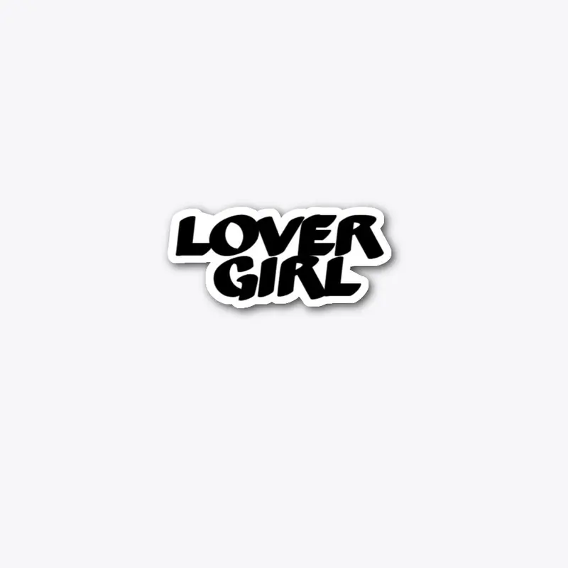 LOVER GIRL STICKER