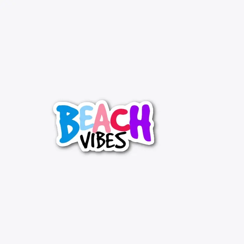 BEACH VIBES STICKER