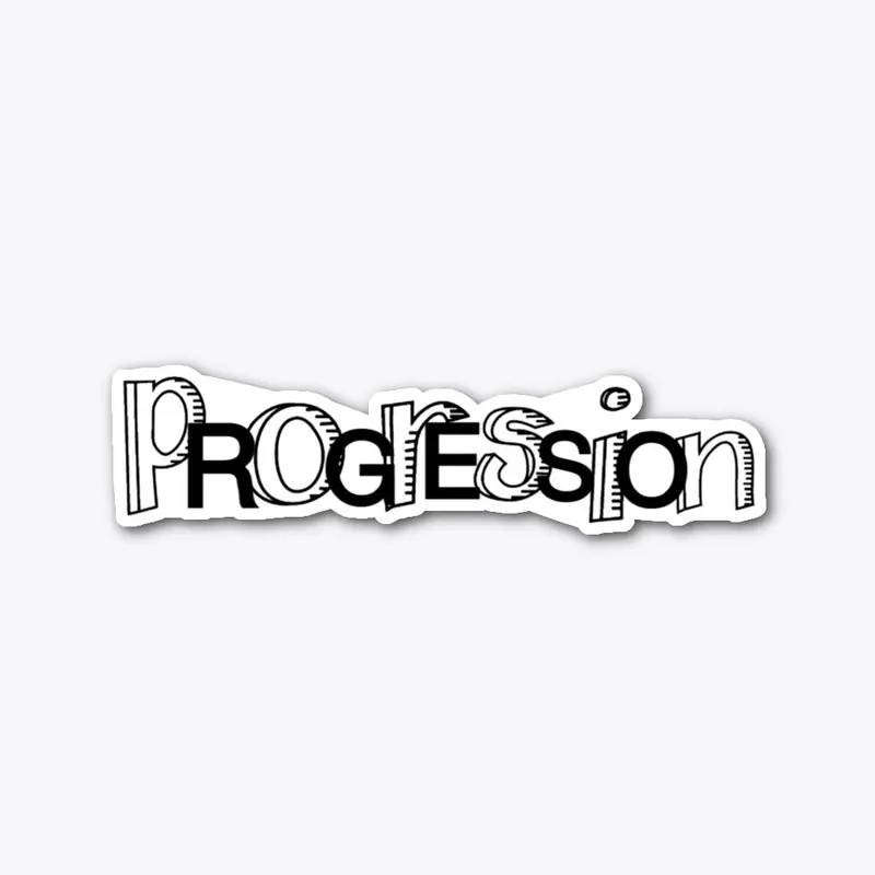 PROGRESSION STICKER